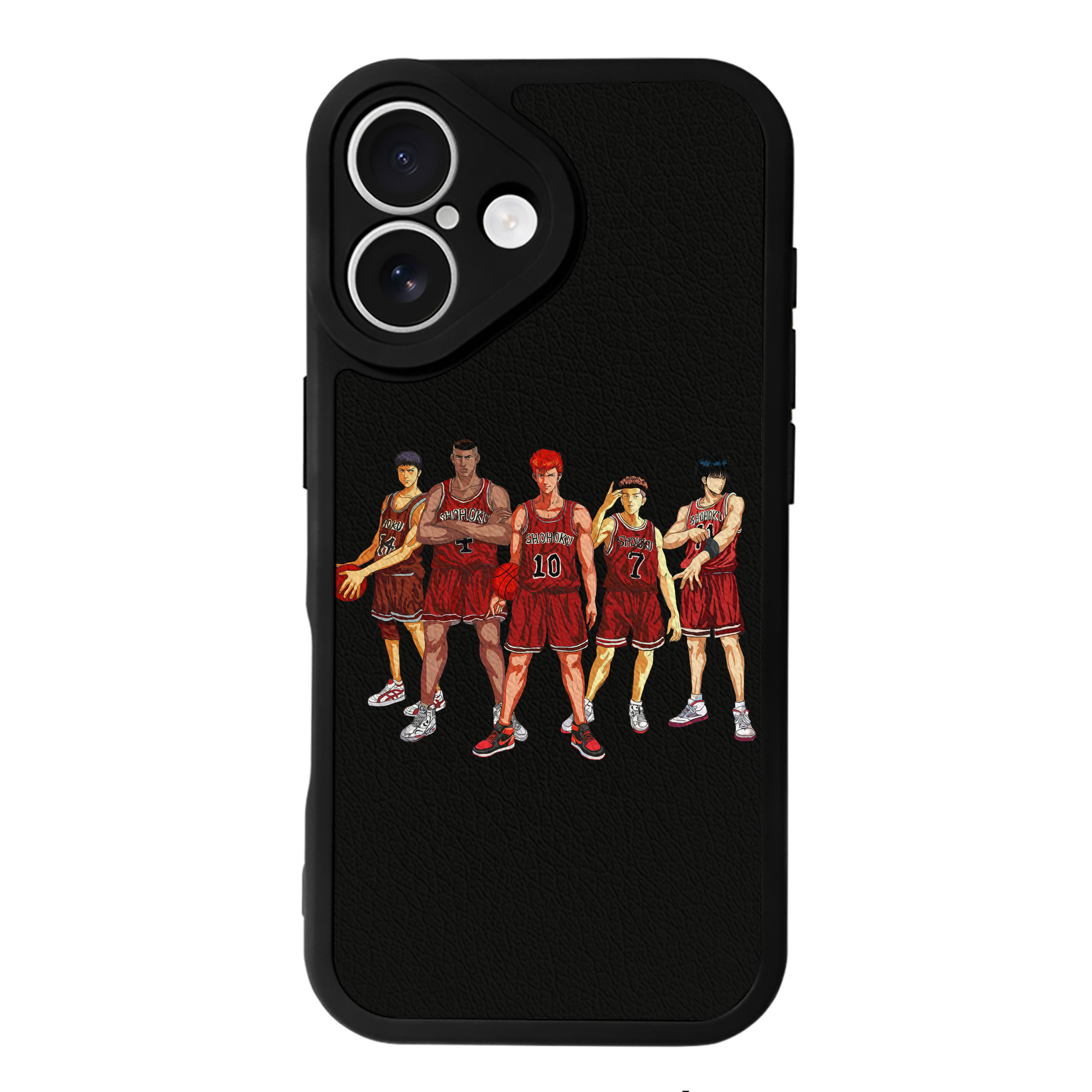 （画像用） SLAM DUNK／スラムダンク 【iPhone 16シリーズ対応】シリコンスマホケース（レザー調） 材質：シリコン